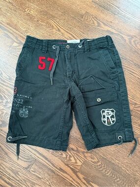 Vintage POLO RALPH LAUREN 1934 RLPC #57 CARGO SHORTS MEN'S Size 32